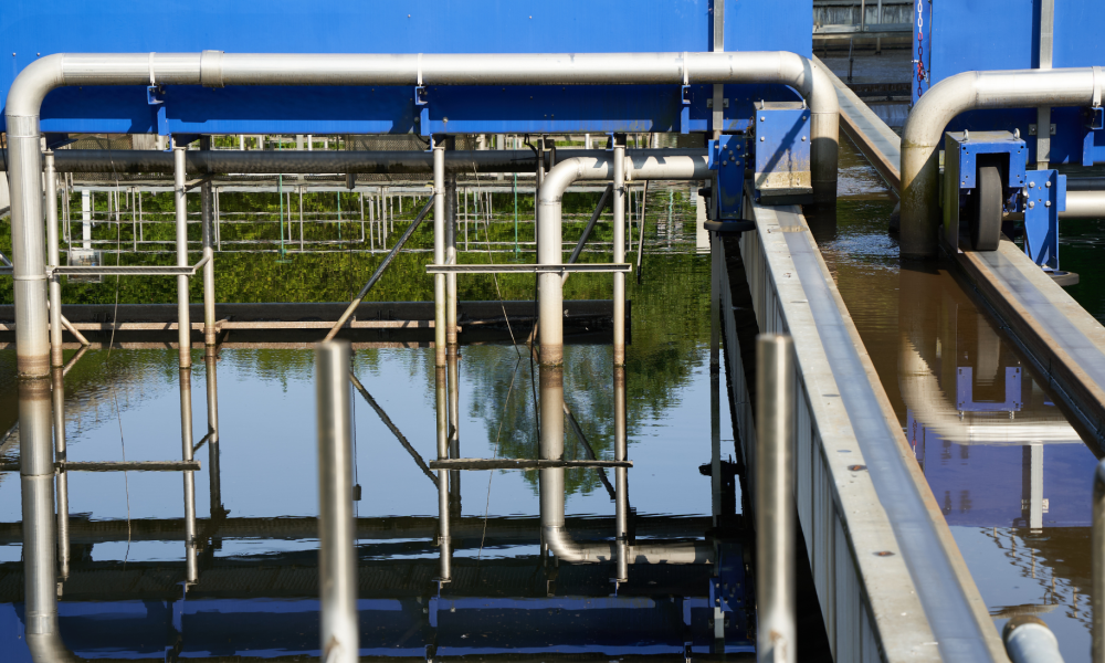 Overvågning af skyllevandsflow i en sandvasker Overvågning af skyllevandsflow i en sandvasker