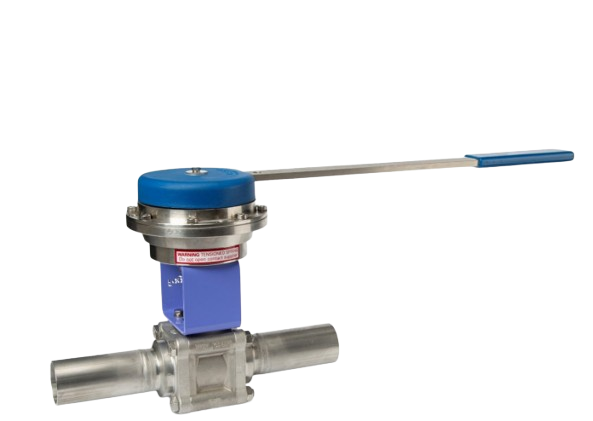 Spring Return Lever A44 Stainless Steel, DN8-20, Lockable Spring Return Lever A44 Stainless Steel, DN8-20, Lockable