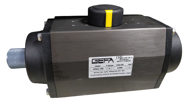 GEFA Single Acting Actuator, Size 10 GEFA Single Acting Actuator, Size 10