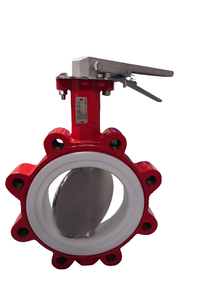 Gefa KG8, PTFE, DN 65/w Stainless Steel Hand Lever Gefa KG8, PTFE, DN 65/w Stainless Steel Hand Lever