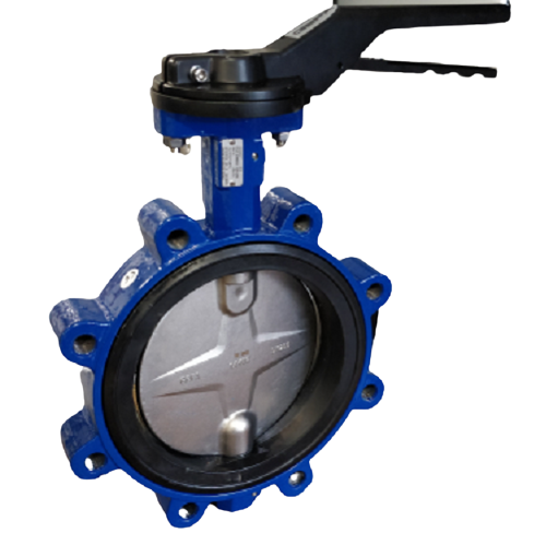 GEFA Butterfly Valve KG4, DN150 w. Hand Lever  GEFA Butterfly Valve KG4, DN150 w. Hand Lever
