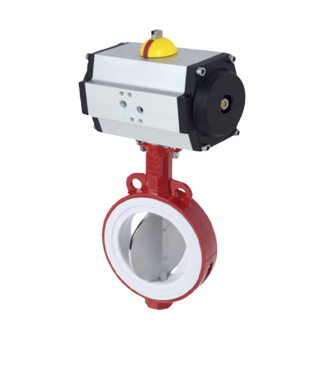 Gefa KG6, PTFE, DN 80/w Rotork GT75DASE Gefa KG6, PTFE, DN 80/w Rotork GT75DASE