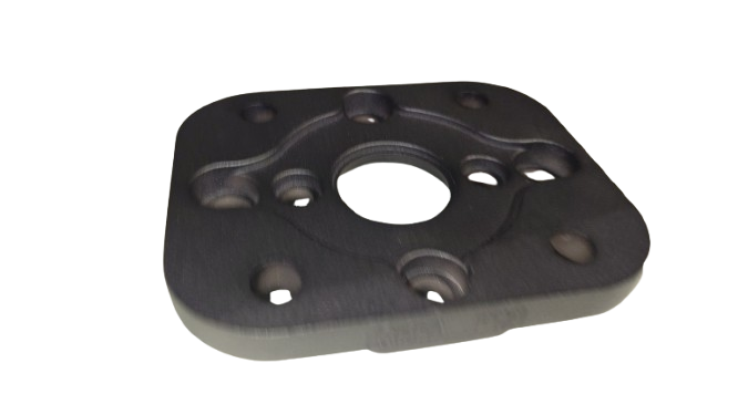 Gefa Mounting Plate for GEFA Butterfly Valves, F12, Aluminium