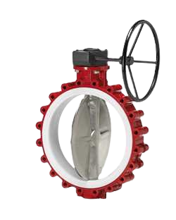 GEFA multitop KG8 butterfly, DN300 with ALU gear GEFA multitop KG8 butterfly, DN300 with ALU gear