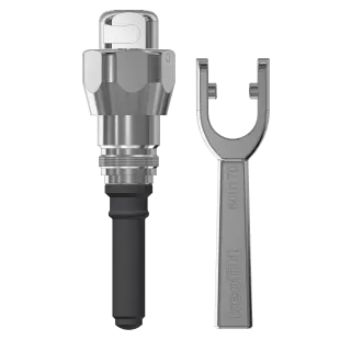 Keofitt 310043, Valve Head Ingold I40, Type Q, Silicone Keofitt 310043, Valve Head Ingold I40, Type Q, Silicone