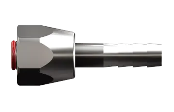 Keofitt 700085,  tube fitting w. barb ø6 Keofitt 700085,  tube fitting w. barb ø6