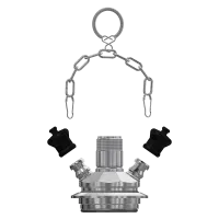 Keofitt 850008, Valve Body W9 Type Varivent ø50 Keofitt 850008, Valve Body W9 Type Varivent ø50