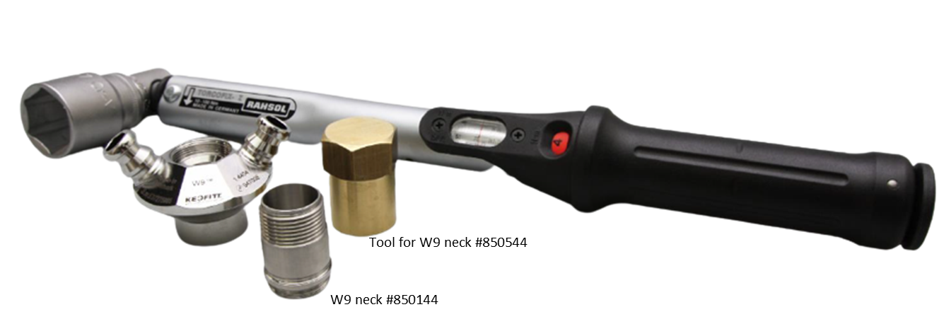 Keofitt 850144+850544, Valve Neck for W9 Keofitt 850144+850544, Valve Neck for W9