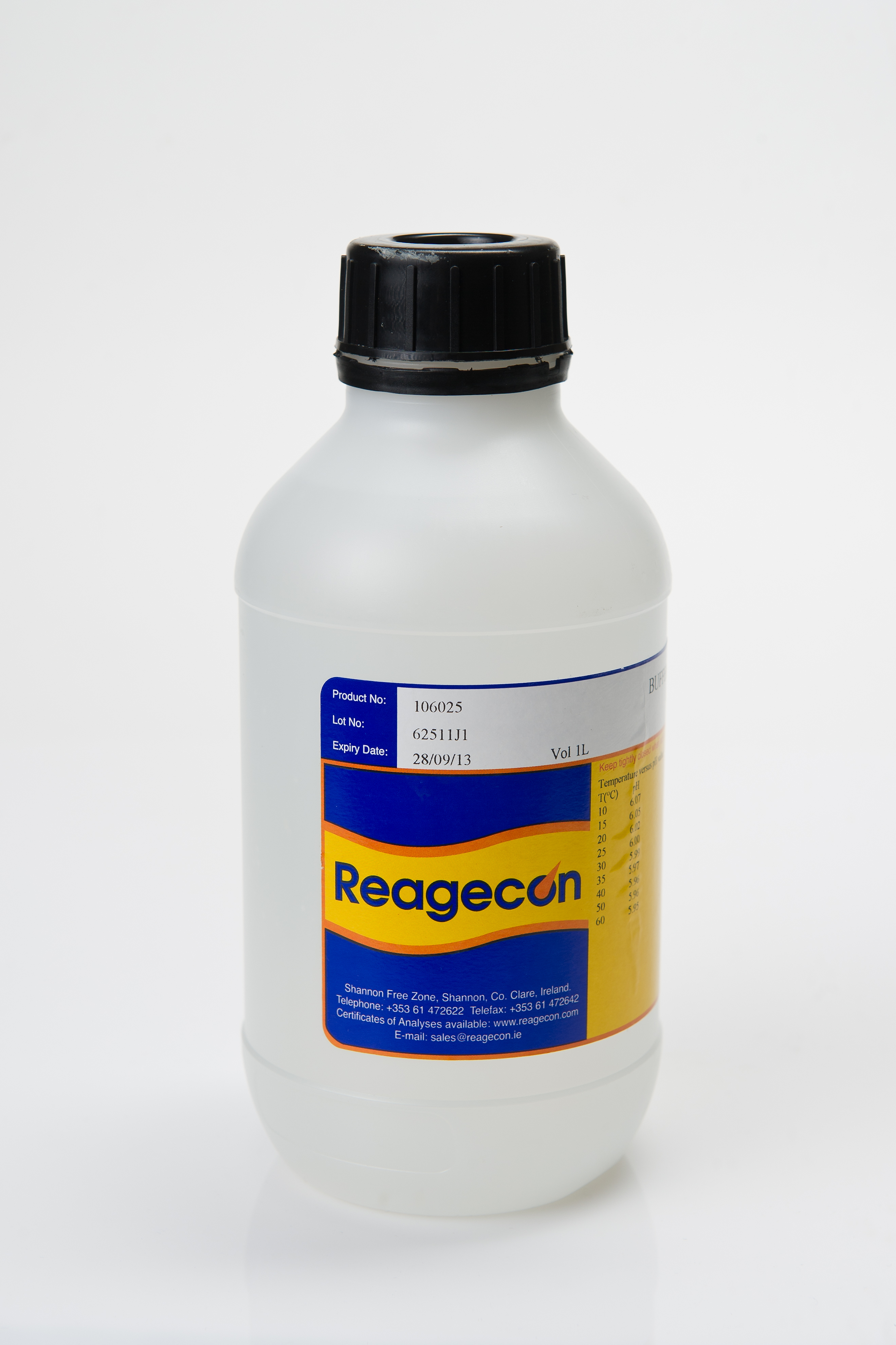 Reagecon buffer pH 2,00 25 °C Reagecon buffer pH 2,00 25 °C