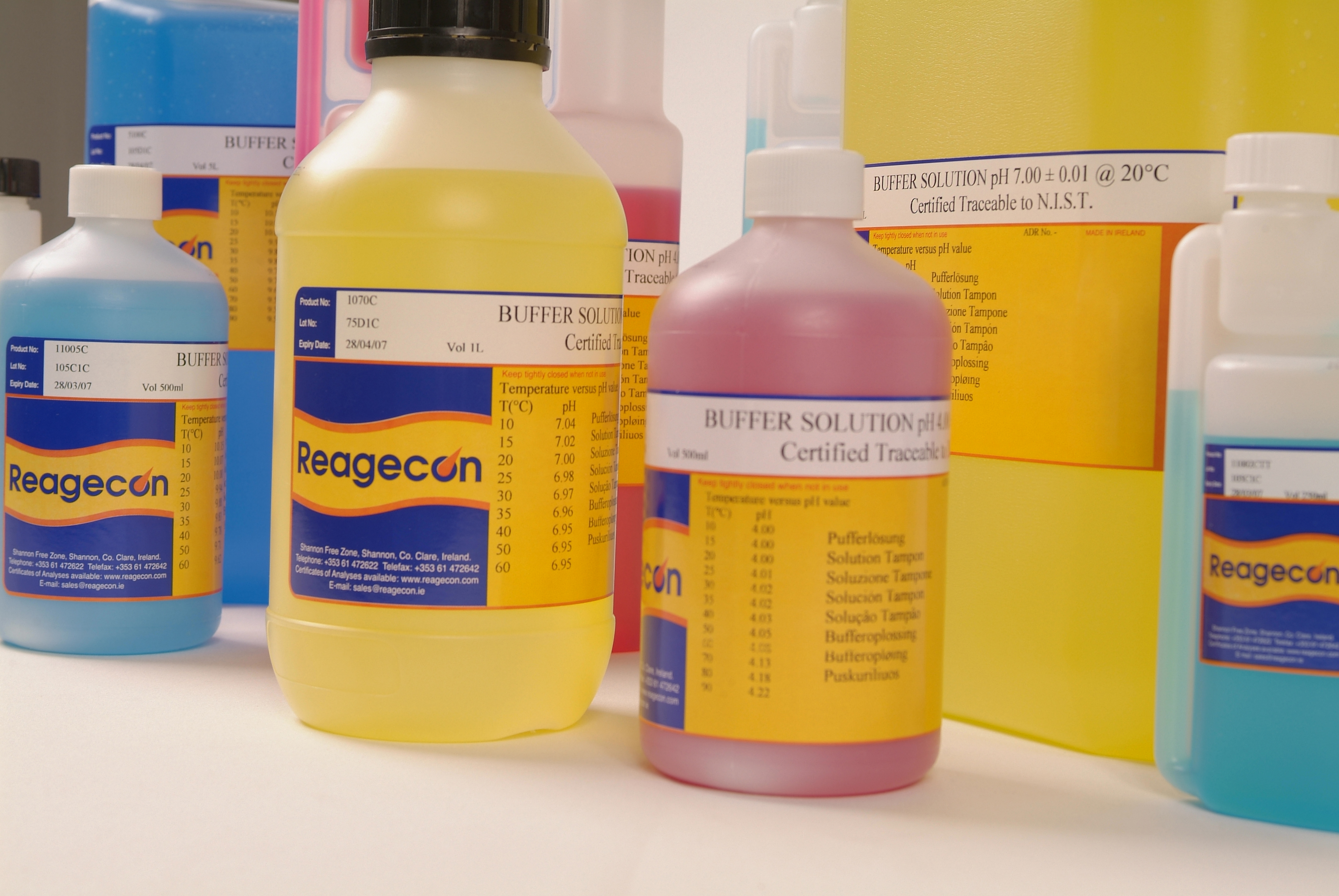 Reagecon buffer tek.1 L, pH 7