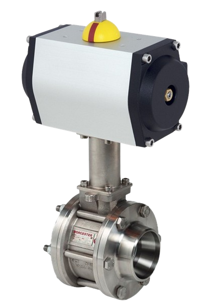 Worcester Ball Valve, DN100/w Rotork GT127DV Worcester Ball Valve, DN100/w Rotork GT127DV