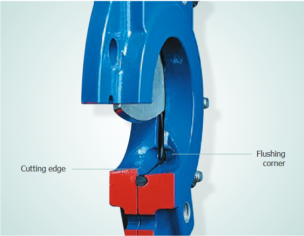 GEFA Domino Knife Gate Valve, AT150, DN150 GEFA Domino Knife Gate Valve, AT150, DN150