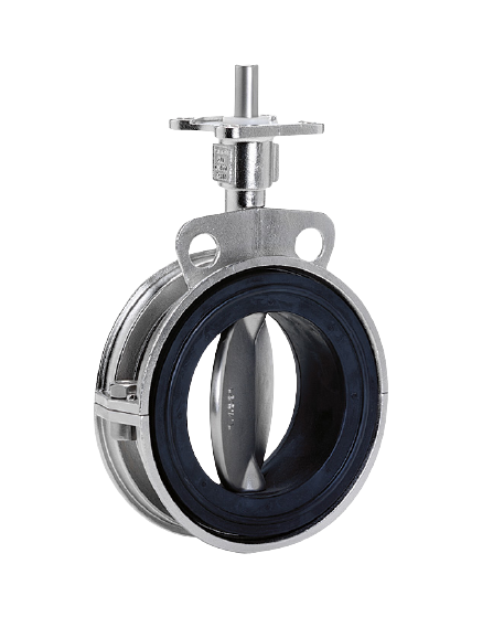 Gefa K11, EPDM, DN 65/w Stainless Steel Hand Lever Gefa K11, EPDM, DN 65/w Stainless Steel Hand Lever