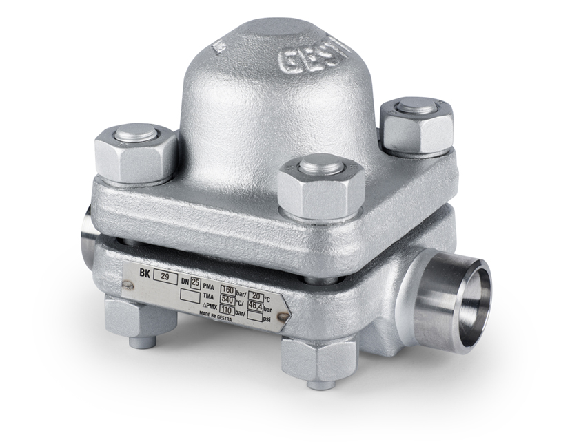 Gestra Steam Trap type BK28, Butt Weld Ends, DN25, PN100 Gestra Steam Trap type BK28, Butt Weld Ends, DN25, PN100