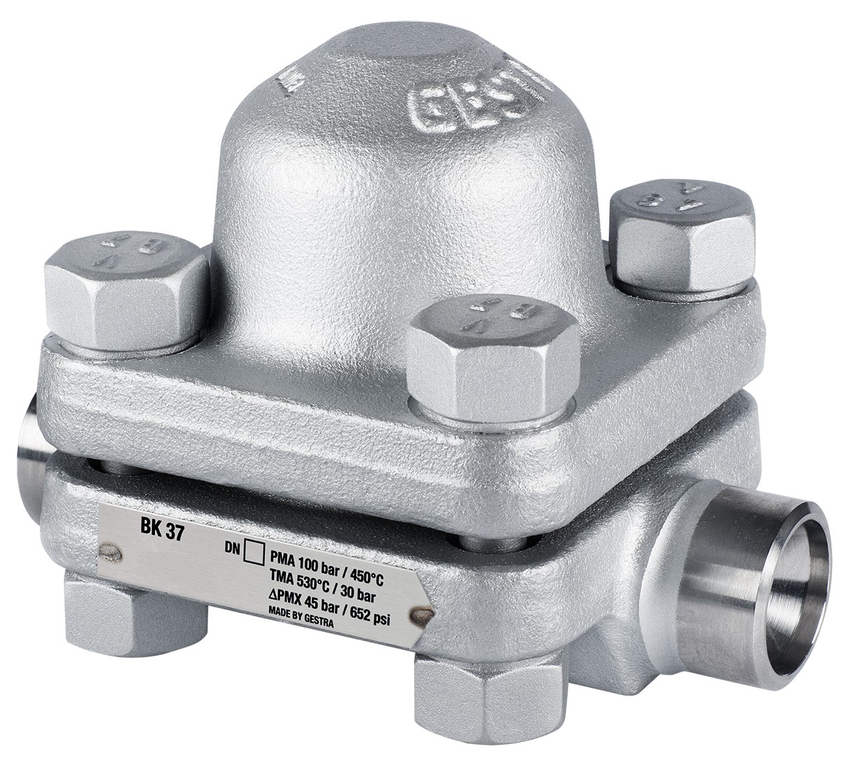 Gestra Steam Trap type BK28, Butt Weld Ends, DN25, PN100 Gestra Steam Trap type BK28, Butt Weld Ends, DN25, PN100