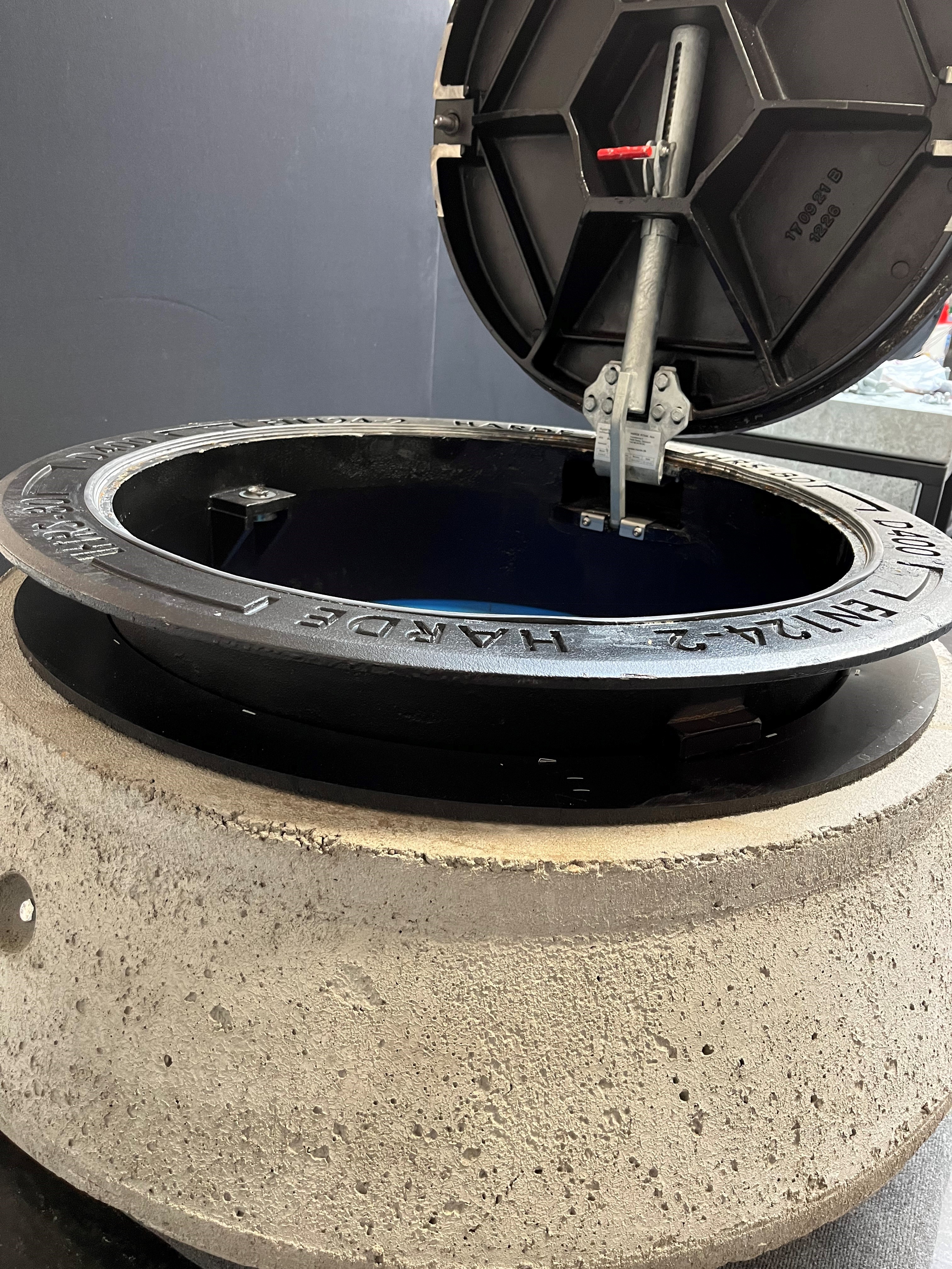 PE tætningsring m. læbe t. Ø600 dæksel PE tætningsring m. læbe t. Ø600 dæksel